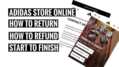 adidas refund status.